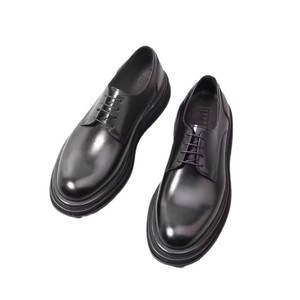 Zapatos Casuales de Cuero Genuino para Hombre, Diseño Moderno 2026, Punta Cerrada, Impermeables, para Oficina y Trabajo - Product Image 3