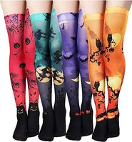 Cuisse haute longue bas sur le genou chaussettes Cosplay Festival bas Halloween filles chaussettes