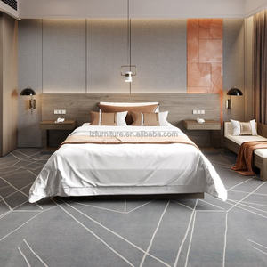 Precios Razonables, Juego de Muebles para Habitaciones de Hotel con Estante para Equipaje, Cama de Hotel Económica, Cama King Size, Muebles de Motel, Camas Individuales para Hotel - Product Image 3