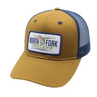 Casquettes de camionneur personnalisées Y2K vintage de haute qualité avec patch brodé effet vieilli, dos en maille sport, pour l'été et la plage, performance optimale