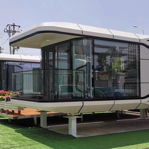 Maison préfabriquée à énergie solaire, écologique, installation rapide, hôtel préfabriqué, maison modulaire, petite maison, capsule spatiale - Product Image 1