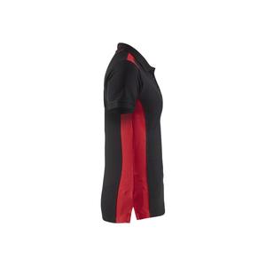 BLAKLADER - 339010509956XS Polo Femme Noir/Rouge-EAN 7330509479599 TRAVAIL T-SHIRTS ET POLO - Product Image 4