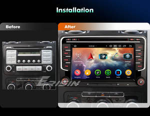 Autoradio Erisin ES6535V Android 14 avec GPS intégré, 4G LTE, CarPlay, DAB, DSP, écran tactile - Pour VW Passat Seat - Product Image 3