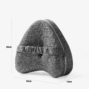 Cojín de soporte de rodilla de espuma viscoelástica en forma de corazón, técnica de punto, alivio del dolor de piernas, almohada Lumbar - Product Image 4