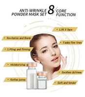 ZS Masque Enzymatique Coréen Lifting et Raffermissant Anti-Âge, Poudre Lyophilisée Enzymatique Peeling, Masque Enzymatique Tenseur Sculptant le Visage