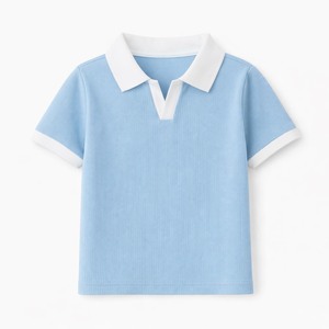 Chemises polo à manches courtes en gros, haute qualité, pour garçons, brodées, col polo, <span class=keywords><strong>t</strong></span>-shirts vintage, chemises de golf - Product Image 2