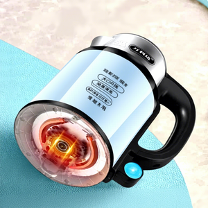 Vente directe usine – Bouilloire électrique tendance en acier inoxydable SUS 201 bleue, <span class=keywords><strong>appareil</strong></span> électroménager pour hôtel avec fonction maintien au chaud pour usage domestique - Product Image 3