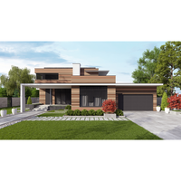 Maisons Tiny Préfabriquées de Luxe Modernes Villas Conteneurs Personnalisables Fabriquées à Partir de Panneaux Sandwich Attrayants