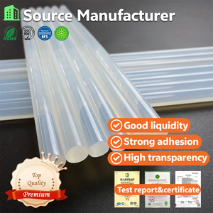 Chine Usine Hot Melt Adhésif <span class=keywords><strong>Tige</strong></span> 1KG En Vrac DIY Joint 7mm Transparent pour L'emballage - Product Image 3