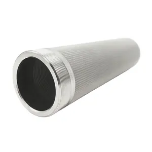 Lianda Filter Aanpassen 1 2 5 Micron Roestvrij Staal Gesinterde Metalen Filter En Gesinterde Filterpatroon