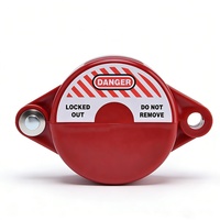 Verrou de sécurité industriel Loto durable pour vanne à opercule, diamètre 25mm-64mm (1''-2.5''), en plastique ABS, fabriqué en Chine