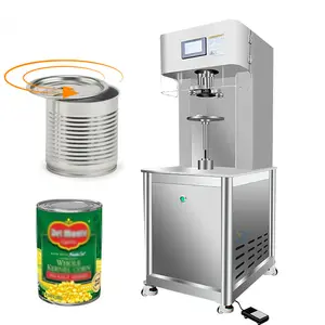 Máquina semiautomática de selagem de latas de alumínio para molho de tomate 100ML-800ML