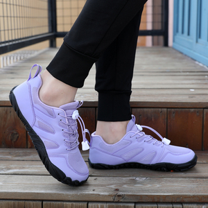 Zapatos de senderismo descalzos deportivos para <span class=keywords><strong>mujer</strong></span> con logotipo personalizado de fábrica, zapatos de senderismo para hombre, caja de punta ancha transpirable para <span class=keywords><strong>verano</strong></span> - Product Image 5