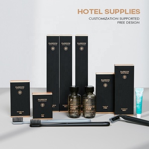 Kit dentale Eco di lusso usa e getta per Hotel a 5 stelle spazzolino da denti con Logo personalizzato con dentifricio Set di articoli da toeletta dell'hotel - Product Image 5