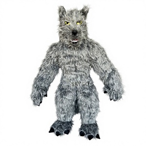 Costume da Lupo Gonfiabile Saygo, Vestito <span class=keywords><strong>per</strong></span> Carnevale, Halloween e Natale, Unisex <span class=keywords><strong>per</strong></span> <span class=keywords><strong>Adulti</strong></span> - Product Image 2