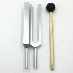 Diapason de précision 440 Hertz en alliage d'aluminium massif pour le réglage des instruments de musique (violon, guitare, piano), la thérapie sonore - Product Image 2