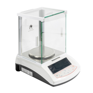 <span class=keywords><strong>Balance</strong></span> analytique professionnelle de laboratoire 320g/0.01g, boîtier entièrement en alliage d'aluminium, écran LCD pour la formulation cosmétique - Product Image 1