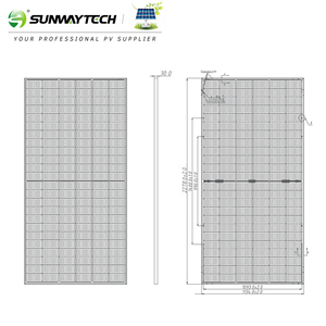 <span class=keywords><strong>Sunway</strong></span> Tất Cả Màu Đen Đôi Kính 580Watt 585Watt Tấm Bảng Điều Chỉnh Đầy Đủ Màu Đen 580W 585W 590W 600W PV Mô-đun Năng Lượng Mặt Trời Bảng Điều Khiển - Product Image 2
