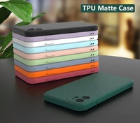 Coque de téléphone antichoc en silicone TPU souple mat pour iPhone 14 11 12 13 15 Pro Max Samsung Xiaomi OPPO Cases
