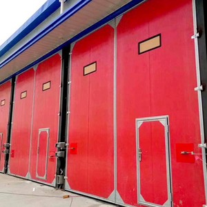 <span class=keywords><strong>Puerta</strong></span> Batiente de Doble Acción Bidireccional de Diseño Moderno para Cocina Comercial y Restaurante, con Amortiguador Anticolisión para Alto Tráfico, Manual - Product Image 2