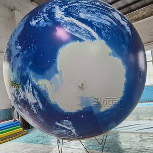 La publicité gonflable 3m Earth Balloons Big Earth <span class=keywords><strong>Globe</strong></span> Ballon pour les événements de fête à <span class=keywords><strong>suspendre</strong></span> et au sol - Product Image 5