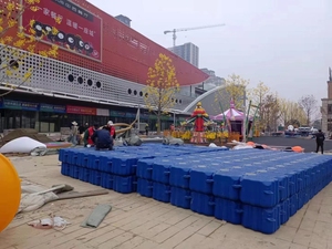 Blocs de quai d'usine Bouée flottante modulaire Pontoon Cube Dock - Product Image 4