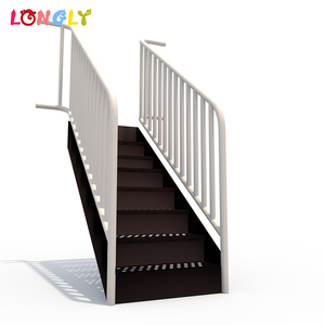 Đáng yêu giá rẻ sân chơi ngoài trời thiết bị ngoài trời nhựa trượt và hai chỗ ngồi đu để bán - Product Image 5