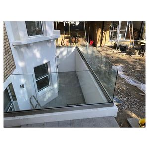 Ringhiera <span class=keywords><strong>in</strong></span> <span class=keywords><strong>Vetro</strong></span> con Profilo a U <span class=keywords><strong>in</strong></span> Alluminio Moderno <span class=keywords><strong>per</strong></span> Terrazze, <span class=keywords><strong>Verande</strong></span> e <span class=keywords><strong>Balconi</strong></span>, Balaustra <span class=keywords><strong>in</strong></span> <span class=keywords><strong>Vetro</strong></span> Senza Telaio Durevole ed Elegante - Product Image 1