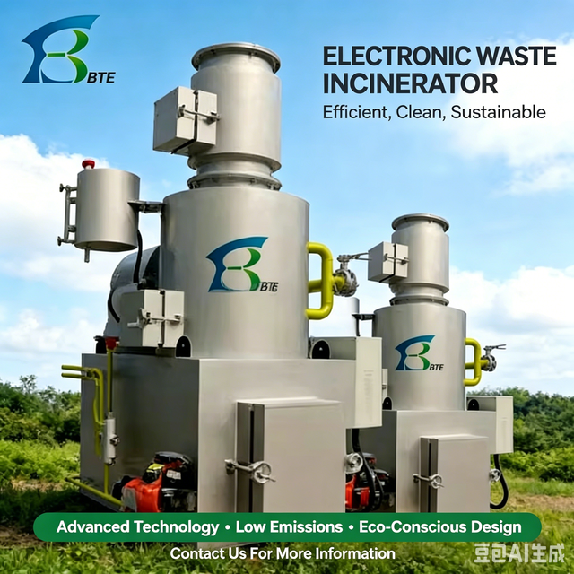 Waste Electronic Components Combustion System Discarded PCB Battery Scrap High-Temp Decomposition Heavy Metal Recovery