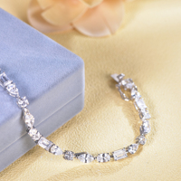 Bracelet tennis Kirin Moissanite en argent sterling 925, bijoux fins, chaîne à maillons, bracelets personnalisés pour femme, accessoires OEM ODM