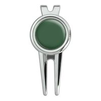 Outil de réparation de divot de golf en métal de conception personnalisée Outil de divot de marqueur de balle de golf à aimant personnalisé