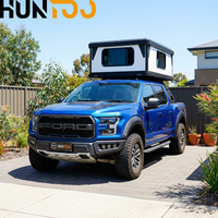Huntoo - Camper deslizable de aluminio de lados rígidos para camionetas pickup, expandible con techo elevable, para camiones pickup en Australia