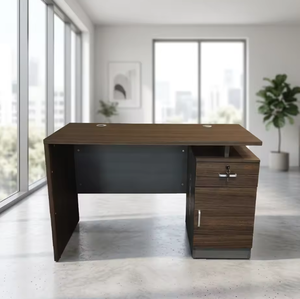 Escritorio de Computadora Moderno, Modular y Duradero, de Madera, para Dormitorio o Oficina, con Almacenamiento, Estilo Panel, 1.2M, Fácil de Montar - Product Image 2