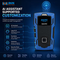 Sistema de Vigilancia JWM 4G GPS con Puntos de Control RFID+GPS, Resistente al Agua IP67, con Indicaciones de Voz para Patrullaje de Seguridad