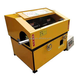 เครื่องเจียรทรงกระบอกแบบไร้ศูนย์กลางขนาดเล็กสำหรับเครื่องยนต์อุปกรณ์สำหรับขัดขจัดสนิมของมอเตอร์สำหรับบาร์เหล็กท่อเหล็กใหม่ - Product Image 1