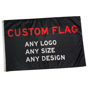 Pabrik Grosir Cetak Digital Kain Premium 90x150cm Bendera Luar Ruangan Kustom 3x5 FT, Spanduk untuk Luar Ruangan - Product Image 1