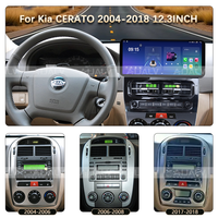 Autoradio-Einbaurahmen für Kia CERATO 2004-2008 2017-2018 12,3 Zoll Auto-DVD-Player Carplay Anbieter GPS Autoradio-Rahmen
