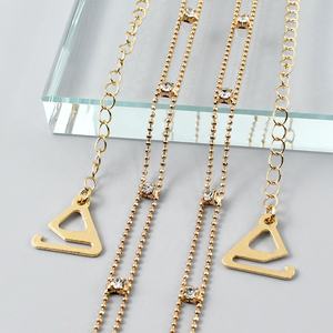 HJR-201时尚双链内衣肩带细链文胸水钻结婚带妇女 - Product Image 3