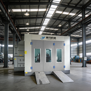 Cabina di Verniciatura Automobilistica ad Alta Efficienza e Lunga Durata con Riscaldamento a Gas per Centri Auto e Sedan - Product Image 1