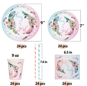 Pemasok <span class=keywords><strong>Thailand</strong></span> piring kertas sekali pakai cangkir serbet peralatan makan kit makan pesta dapat terurai untuk pernikahan dan ulang tahun - Product Image 3