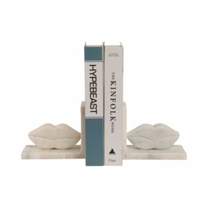 Fermalibri in marmo scolpito, decorazione resistente per ufficio, scrivania, casa, biblioteca - Product Image 2