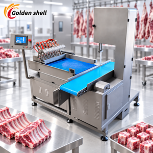 Machine automatique de sciage des os pour portions de côtes de <span class=keywords><strong>b</strong></span>œuf, équipement de transformation de la viande pour <span class=keywords><strong>boucherie</strong></span> en gros - Product Image 1