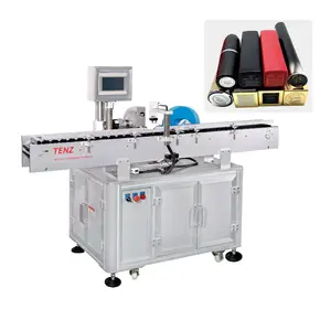 TENZ Bottom Labeling Machines & Lipstick, Mascara, Lip gloss and Other Tube Products at The Bottom of the Labelling