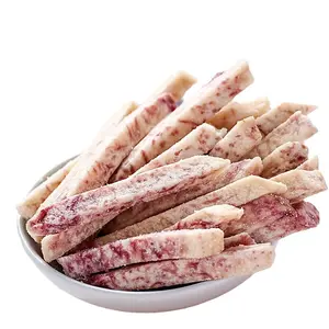 Wholesale leisure snacks non fried low-temperature dehydrated crispy spicy and salt taro strips