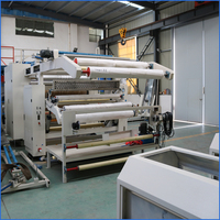Machine de lamination automatique de film TPU électrique avancée avec colle thermofusible PUR pour textiles, bois et emballages