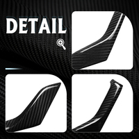 Pour Porsche 992 911 S/T Turbo S Carrera Targa 4S GTS GT3 RS Dakar 2020 + couvercle de poignée de porte intérieure accessoires en Fiber de carbone sec
