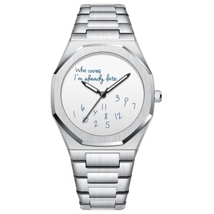 <span class=keywords><strong>Reloj</strong></span> de Pulsera de Acero Inoxidable de Lujo para Hombre, Estilo Ejecutivo, Deportivo, Excelente, Resistente al Agua, Regalo para Hombre - Product Image 3
