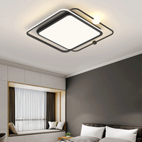 Plafonnier LED, Lampe de chambre moderne et simple, Lumière de luxe pour chambre principale, Luminaire principal minimaliste pour pièce