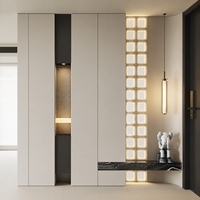 Meuble d'entrée moderne de luxe sur mesure, gain de place, du sol au plafond, rangement de chaussures pour couloir, organisateur de hall d'entrée, directement de l'usine