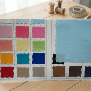 Tela Artesanal JINOOTEX 20S 60*60, 100% Algodón Peinado, Tejido Sólido, 120 GSM, 43 Pulgadas de Ancho, para Camisas y Vestidos, 20 Colores - Product Image 3